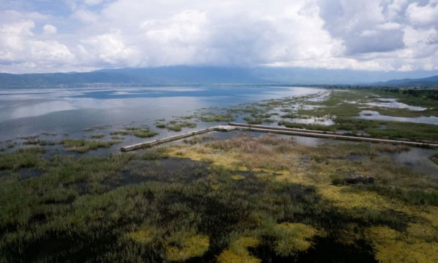 Λίμνη Δοϊράνη: Αστυνομικοί και συνοριακοί φύλακες με drones κατά της λαθραλιείας