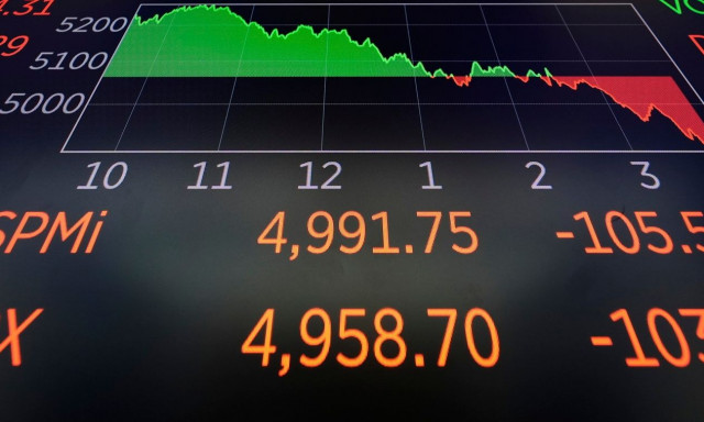 Η Wall Street ανοίγει απότομα χαμηλότερα μετά την ιστορική άνοδο