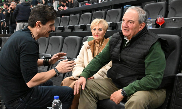 Στο ΟΑΚΑ ο Δημήτρης Γιαννακόπουλος – Καταχειροκροτήθηκε από τον κόσμο