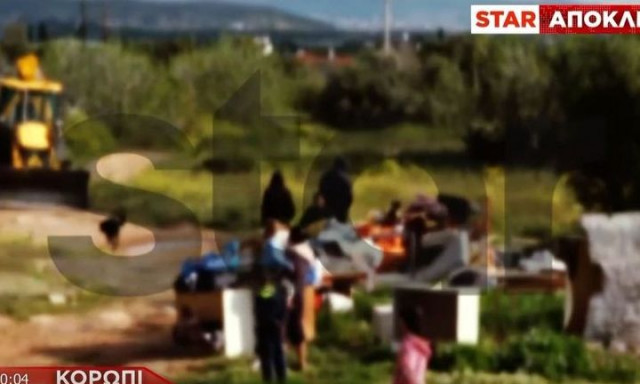 Ένταση σε καταυλισμό Ρομά στο Κορωπί: «Κλέβουν ρεύμα και νέρο» - Επιτέθηκαν σε δημοσιογράφο