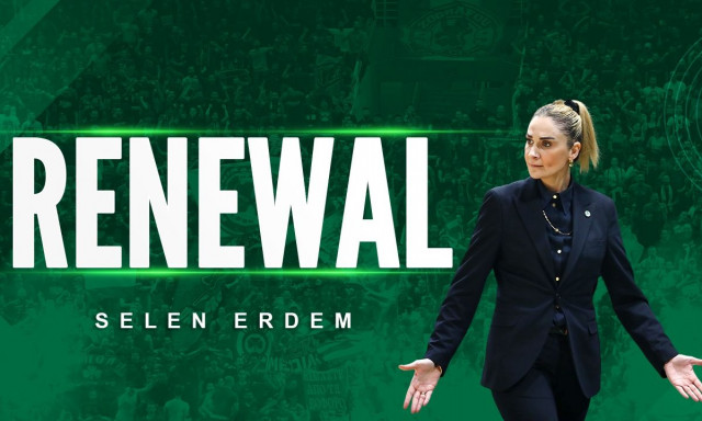 Παναθηναϊκός: Μέχρι το 2027 στο «τιμόνι» της ομάδας μπάσκετ γυναικών η Σελέν Ερντέμ