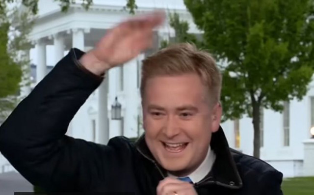 Viral δημοσιογράφος του Fox News που δέχθηκε επίθεση από πτηνό έξω από τον Λευκό Οίκο