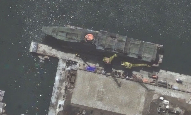 Βόρεια Κορέα: Αυτό είναι το νέο πανίσχυρο πολεμικό πλοίο του Κιμ - Φωτογραφίες από δορυφόρο