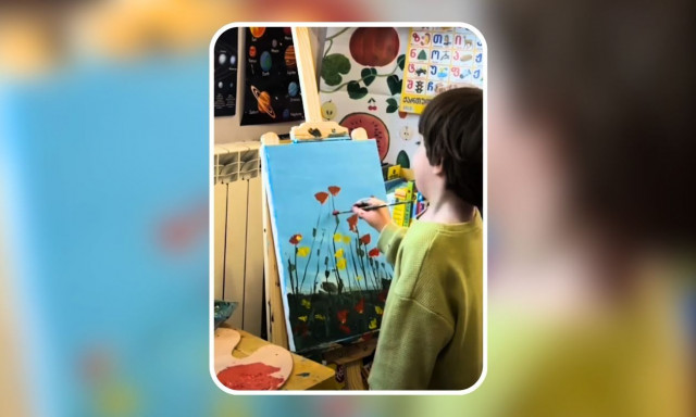 Πικάσο ηλικίας... 3,5 ετών - Ζωγραφίζει φυσικά τοπία επειδή απλά τα θυμάται