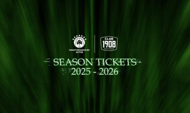 Παναθηναϊκός AKTOR: Βγαίνουν Μ. Τρίτη τα διαρκείας για τη νέα σεζόν - Όλες οι λεπτομέρειες