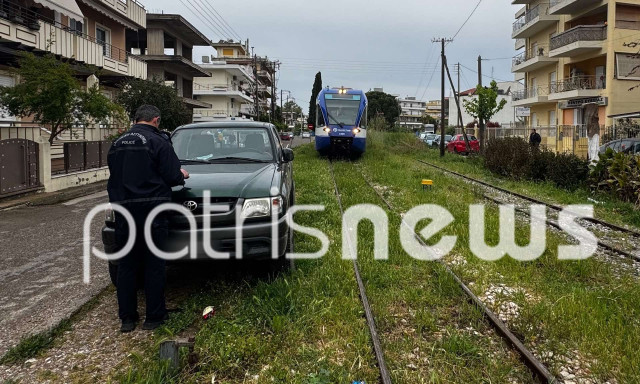 Απίστευτο περιστατικό στον Πύργο: Οδηγός πάρκαρε το φορτηγό του πάνω στις ράγες του τρένου