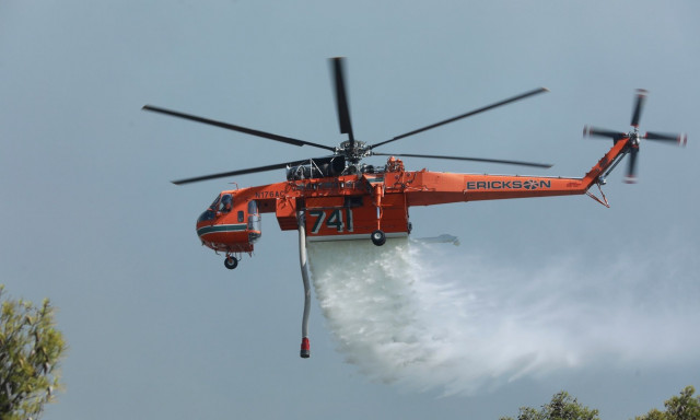 Συναγερμός για φωτιά στη Φθιώτιδα - «Σηκώθηκε» και ελικόπτερο