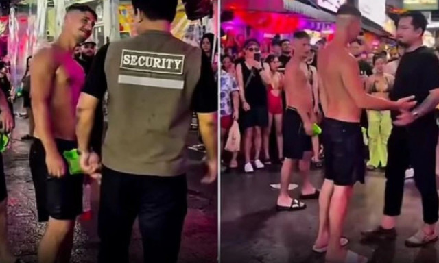 Τα έβαλε με τον λάθος άνθρωπο: Τύπος προκάλεσε πορτιέρη σε καβγά και «έφαγε» πολύ ξύλο (vid)