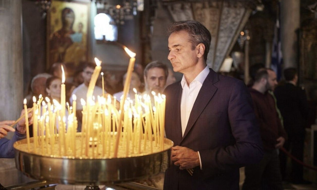 Στην Τήνο για Πάσχα ο πρωθυπουργός Κυριάκος Μητσοτάκης
