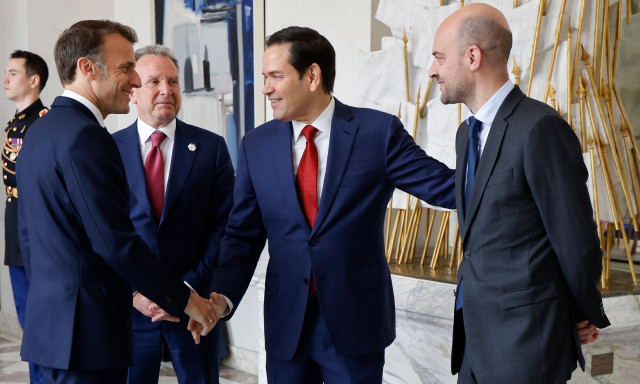 Μακρόν για Ουκρανία: «Όλοι θέλουν ειρήνη, πρέπει να υπάρξει συντονισμός» – Συνάντηση με Ρούμπιο