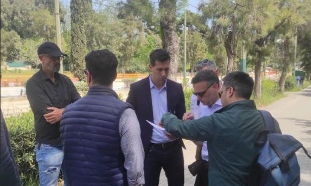 «Έφοδος» Δούκα στη Βασιλίσσης Όλγας - Θα πηγαίνει κάθε εβδομάδα για να ολοκληρωθεί το έργο