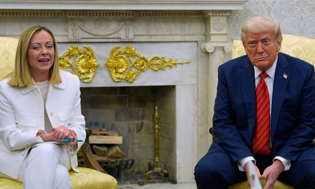 Μελόνι: «Σκοπός μου είναι να κάνω τη Δύση ξανά μεγάλη» είπε στον Τραμπ