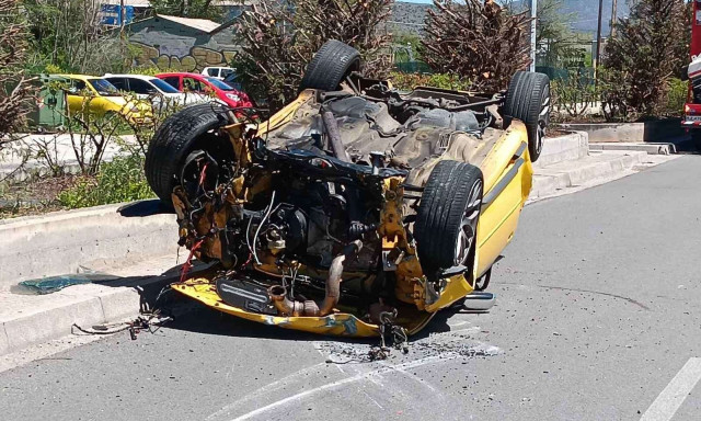 Τροχαίο στην Κοζάνη: Τούμπαρε αυτοκίνητο - Στο νοσοκομείο δύο αδέρφια