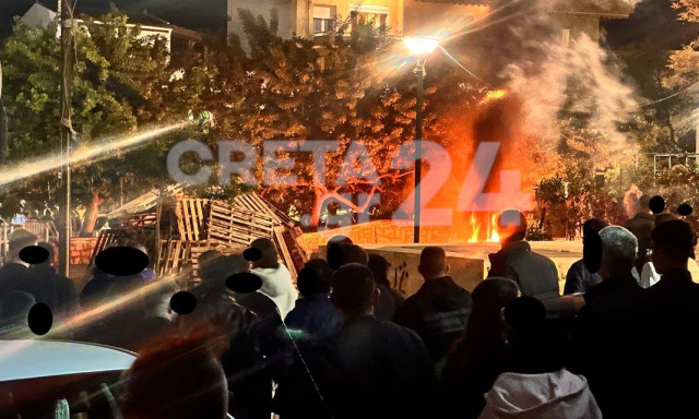 Κρήτη: Ανάσταση με μολότοφ στα Καμίνια - «Φοβόμασταν να βγούμε από το σπίτι» λένε κάτοικοι
