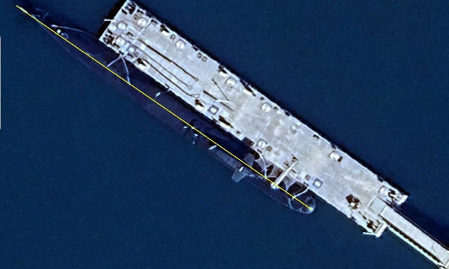 Εικόνες από δορυφόρο «ξεσκεπάζουν» τον στόλο από πυρηνικά υποβρύχια της Κίνας