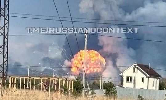 Ρωσία: Εκρήξεις σε αποθήκη πυρομαχικών λόγω «μη τήρησης των κανόνων ασφαλείας» - Δείτε εικόνες