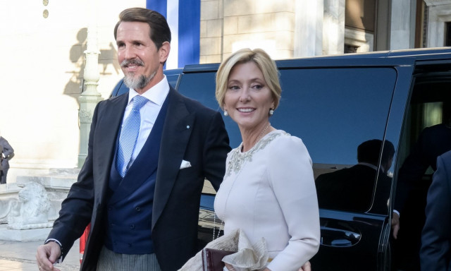 Παύλος Ντε Γκρες: Πάσχα στις ΗΠΑ με τον πεθερό του - Τα στιγμιότυπα που μοιράστηκε η Μαρί Σαντάλ