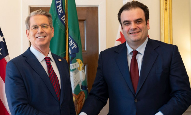 Κυριάκος Πιερρακάκης: Συνάντηση με τον υπουργό Οικονομικών των ΗΠΑ, Σκοτ Μπέσεντ - Τι συζήτησαν