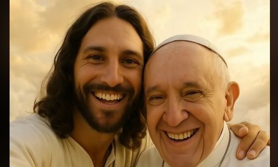 Η τεχνητή νοημοσύνη «φαντάστηκε» την πρώτη μέρα του Πάπα Φραγκίσκου στον παράδεισο - Το viral βίντεο