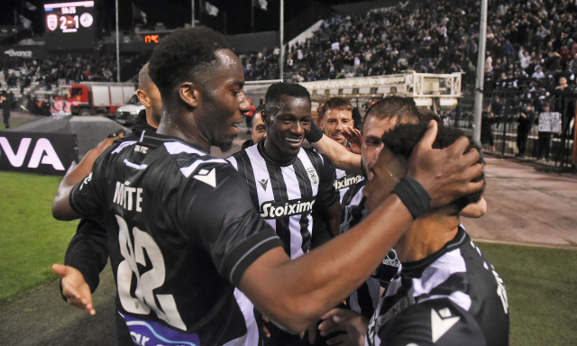 ΠΑΟΚ - Παναθηναϊκός 2-1: Ανατροπή... Champions League στην Τούμπα