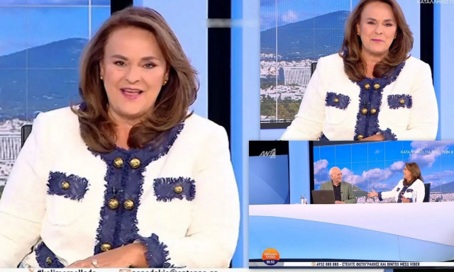 Η Μαρία Μπαλοδήμου επέστρεψε στο «Καλημέρα Ελλάδα» έπειτα από 22 χρόνια