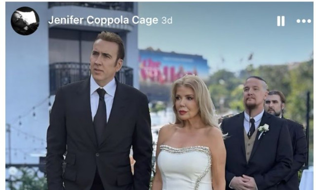 Νίκολας Κέιτζ: Πάντρεψε τον γιο του Γουέστον για τρίτη φορά