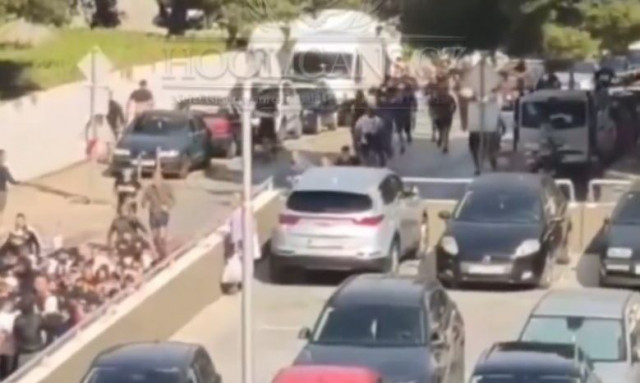 Τρόμος στην Κροατία: Μεγάλης έκτασης επεισόδια πριν το Χάιντουκ – Ντινάμο Ζάγκρεμπ