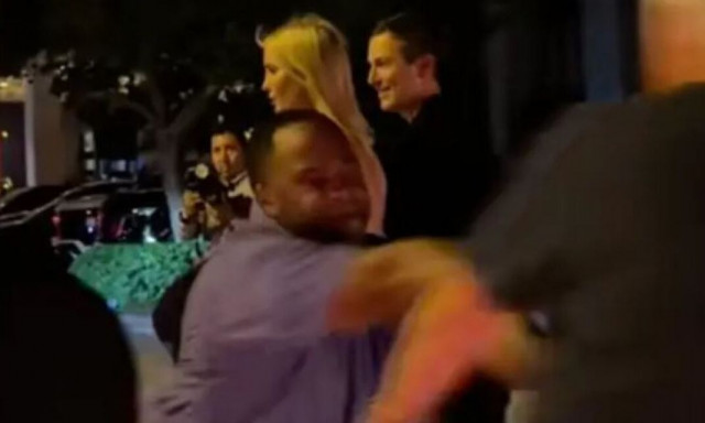 Ιβάνκα Τραμπ: Άνδρας προσπάθησε να την πλησιάσει και τον έσπρωξε ο σωματοφύλακάς της