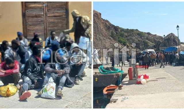 Νέα καραβιά μεταναστών στη Γαύδο: Τέσσερα σκάφη με 204 άτομα μέσα σε λίγες ώρες