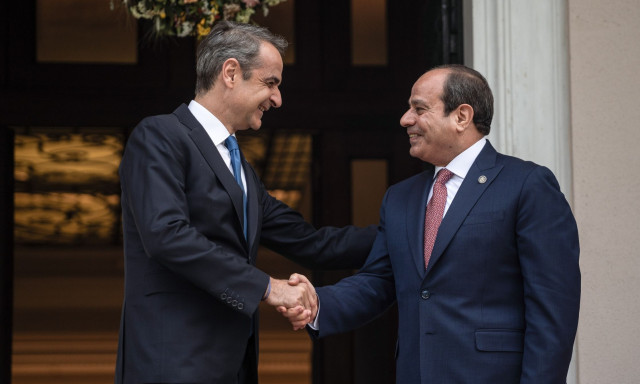 Μητσοτάκης και Αλ Σίσι: «Ιστορικές οι σχέσεις Ελλάδας και Αιγύπτου»