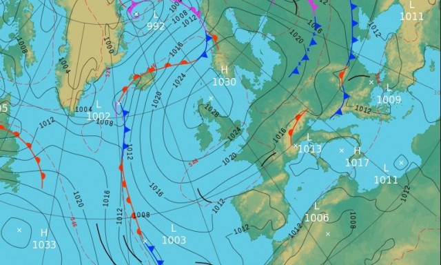 Καιρός: Νέα επιδείνωση με βαρομετρικό χαμηλό από Ιταλία