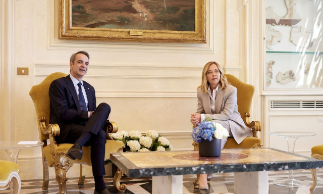 Μητσοτάκης - Μελόνι στην εκδήλωση ανταλλαγής συμφωνιών: 'Εχουμε ίδιο μεράκι