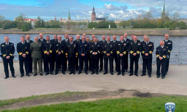 Η ετήσια σύνοδος των Αρχηγών Ναυτικού στη Ρίγα με τη συμμετοχή του Αντιναύαρχου Κατάρα