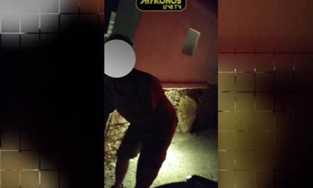 Μάστιγα οι κλοπές βενζίνης στη Μύκονο: Δείτε βίντεο με κλέφτη που πιάστηκε στα «πράσα»