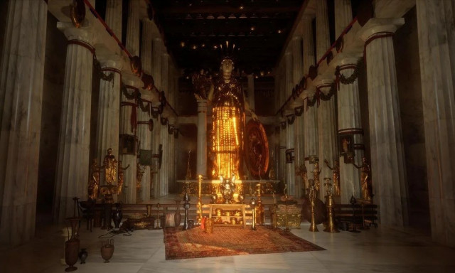 Από το 432 π.Χ στο σήμερα - Εντυπωσιακή απεικόνιση του Παρθενώνα - Πώς διαχεόταν το φως