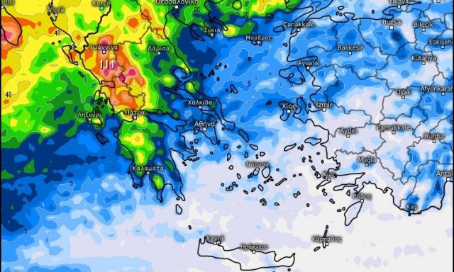 Καιρός: Έρχεται το βαρομετρικό χαμηλό INES - Συναγερμός για 5 περιοχές