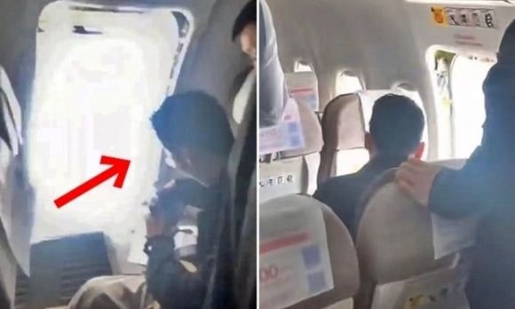 Χάος σε πτήση: Άνοιξε την πόρτα του αεροπλάνου για «να πάρει λίγο καθαρό αέρα»