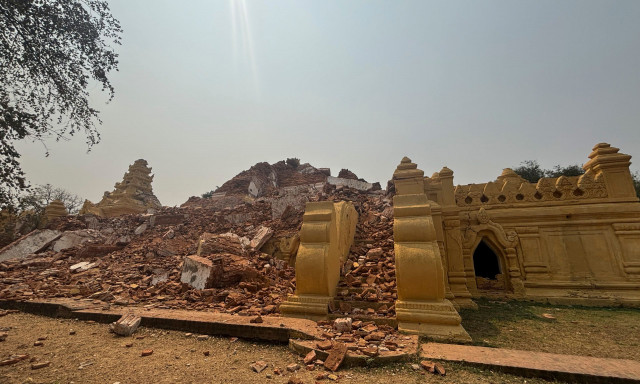 Σεισμός Μιανμάρ:Πρώτο στο είδος του βίντεο καταγράφει τη στιγμή που το έδαφος διαλύεται
