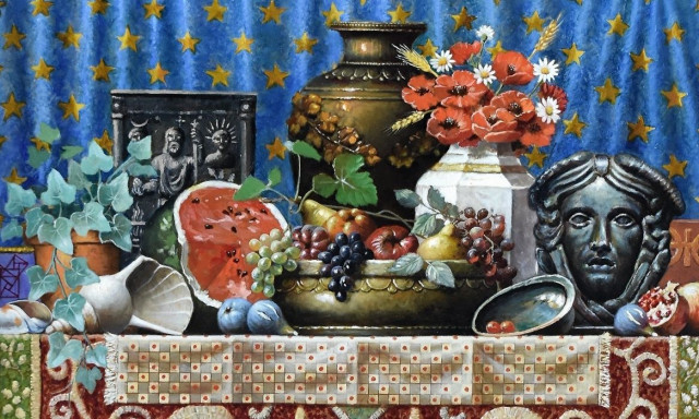 Tsantilis Art Gallery: Αναδρομική έκθεση του Θεόδωρου Μανωλίδη με έμπνευση τον ελληνικό πολιτισμό