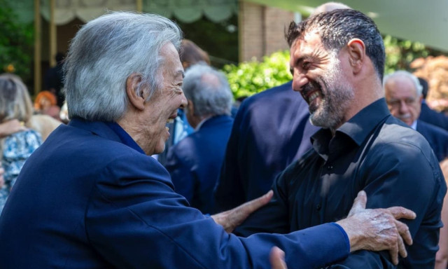 Μετέτρεψαν τα γενέθλια του Μοράτι σε All Star Game – Παρών ο Γιώργος Καραγκούνης