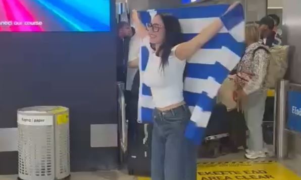 Eurovision 2025: Επέστρεψε θριαμβεύτρια στην Ελλάδα η Klavdia - Αποθεώθηκε από τον κόσμο