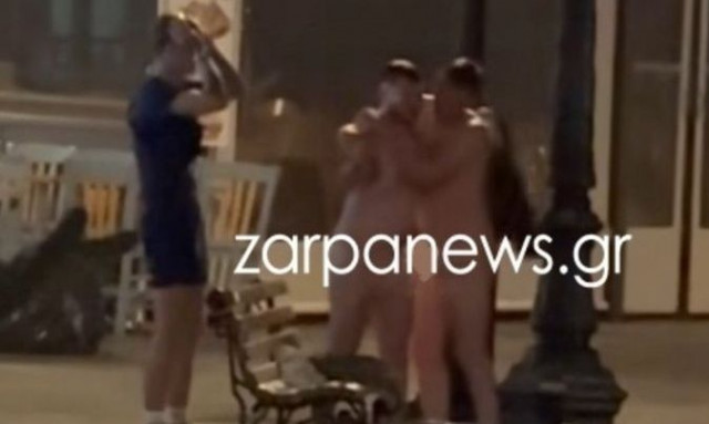 Χανιά: Σάλος με τους Βρετανούς ναύτες που κυκλοφορούν γυμνοί στο λιμάνι