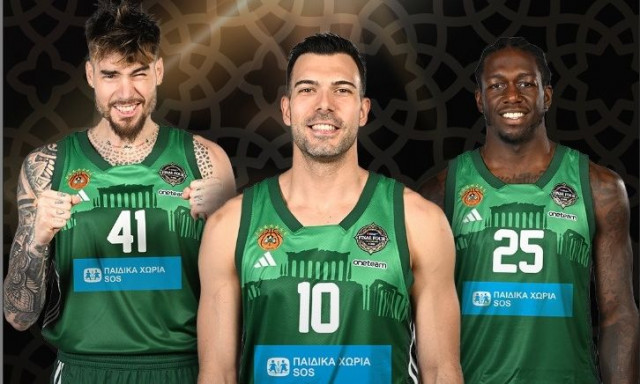 Με τα Παιδικά Χωριά SOS στη φανέλα του ο Παναθηναϊκός ΑKTOR στο Final 4 της Euroleague