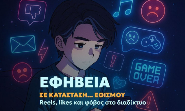 Δείτε το ντοκιμαντέρ του Newsbomb για το πρόβλημα της εξάρτησης των εφήβων από το διαδίκτυο