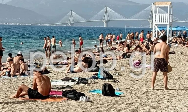 Πάτρα: Πλημμύρισαν οι παραλίες πριν την αλλαγή του καιρού