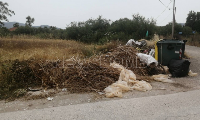 Ανησυχία στον Μαραθώνα για την αντιπυρική περίοδο: Σκουπίδια και ξερά χόρτα παντού