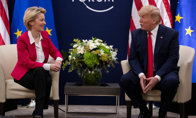 Φον ντερ Λάιεν σε Τραμπ για δασμούς: «Για καλή συμφωνία, θα χρειαστούμε χρόνο μέχρι τις 9 Ιουλίου»