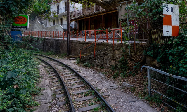 'Odontotos' rack railway to Kalavryta suspended due to landslide