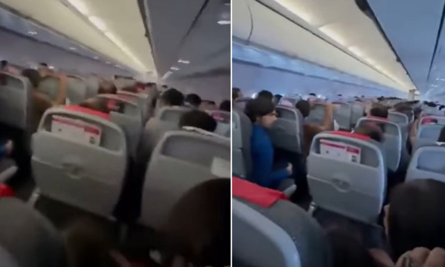 Πτήση τρόμου στο Πακιστάν: Επιβάτες ουρλιάζουν λόγω των αναταράξεων – Συγκλονιστικό βίντεο