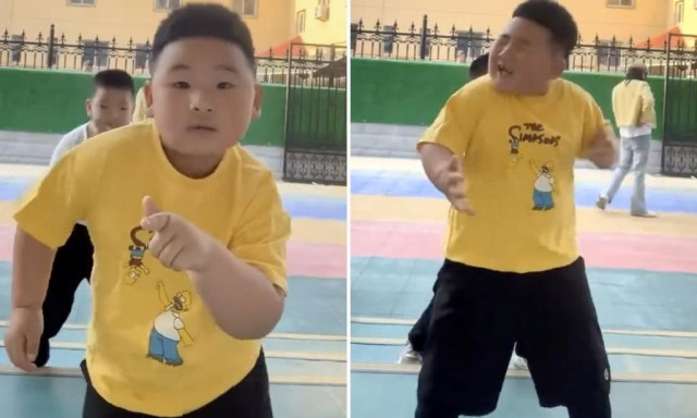 O viral 6χρονος που έκανε το ίντερνετ να χαμογελάσει με τον χορό του - Επικό βίντεο